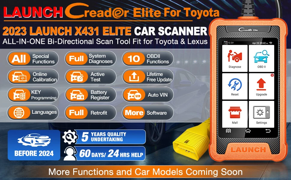 Car scanner launch deals