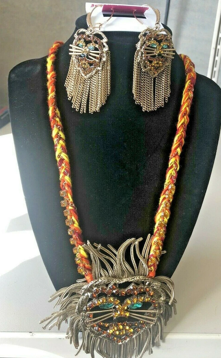 Betsey johnson shop lion necklace