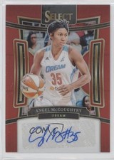 2024 Panini Select WNBA Signatures Red Prizm 25/99 Angel McCoughtry Auto 4g8