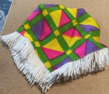 1970s Maddie Mod Poncho Barbie Clone, broken snap