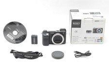  35Language Sony Alpha NEX-6 16.1MP Mirrorless Digital Camera Black w/ Box