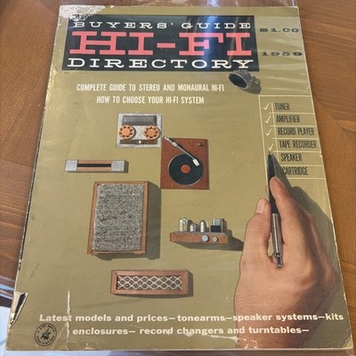 Vintage Buyer s Guide Hi-Fi Directory 1959 Magazine 