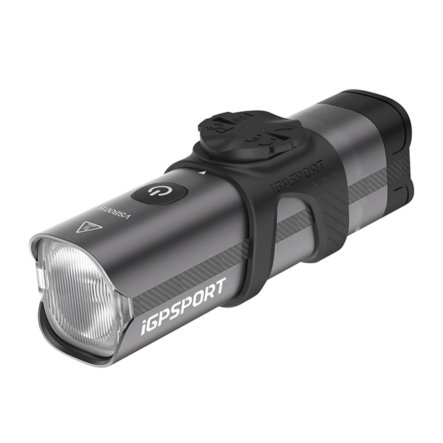 Lanterne de vélo haut de gamme iGPSPORT VS800S en alu brossé avec optique LED