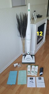 Vorwerk Kobold VB100 Akkusauger mit SPB100 Saugwischer mit Tücher
