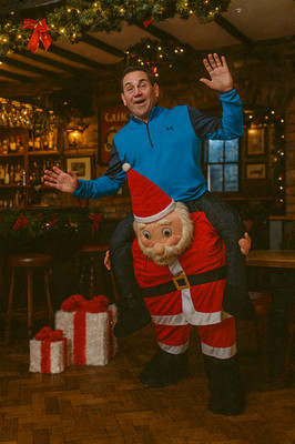 Ride On Santa Kostüm Weihnachten Kostüm Huckepack Santa Weihnachtsfeier