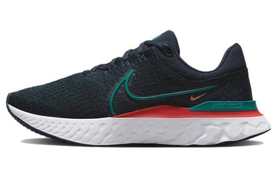 Nike React Infinity Run Flyknit 3 Obsidian Bright Spruce - DH5392-401 Size 8