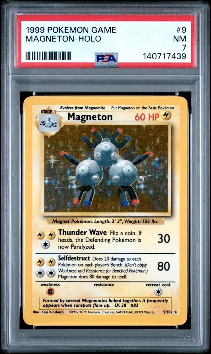Pokémon TCG Professional Sports Authenticator (PSA) Base Set Grade