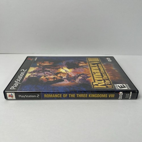 Romance of the Three Kingdoms VIII 8 (Sony PlayStation 2, 2003) PS2 Complete CIB - Picture 3 of 15