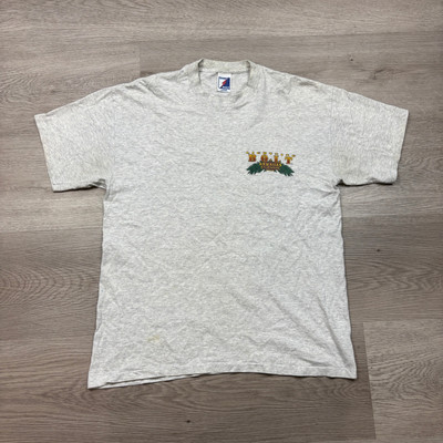 Vintage 90s Lightning Bolt Hawaiian Classic Surf Single Stitch