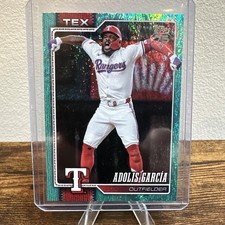 Adolis Garcia [Aqua Rainbow] #318 Prices | 2026 Topps | Baseball Cards