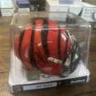 Jeff Blake Signed Mini Football Helmet Cincinnati Bengals Becket Certified