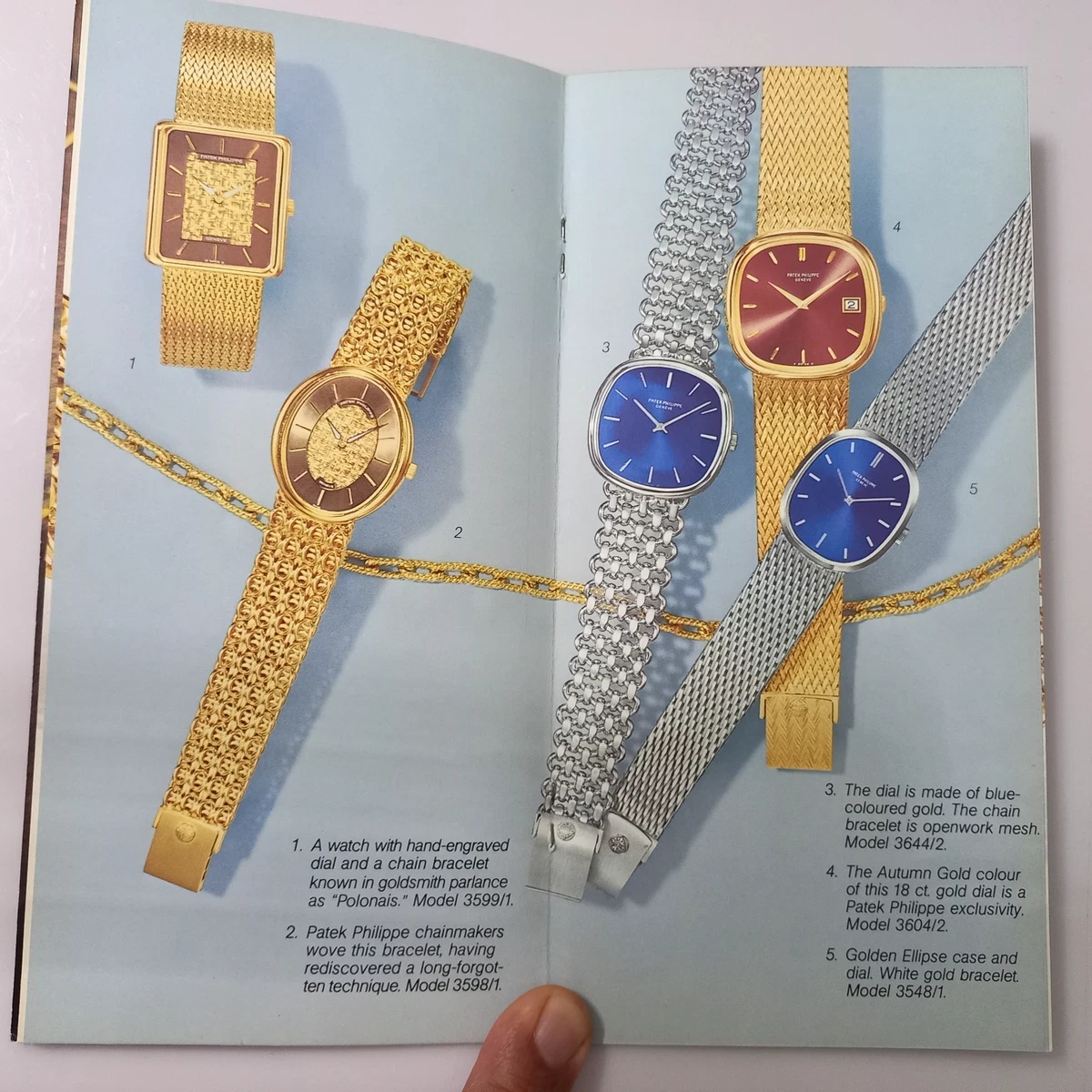 25+ Patek Philippe Watch Manuals, Guides & Catalogs for sale