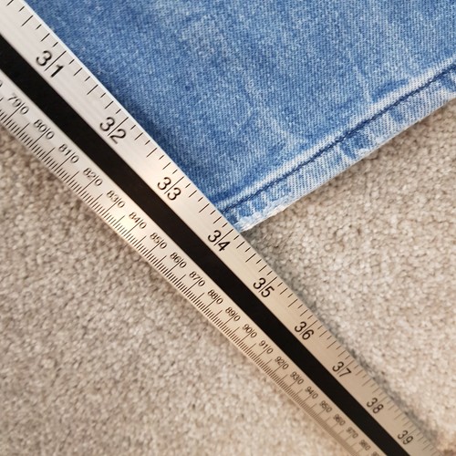 Jeans uomo Replay 32x34 blu Waitom M983 denim dritto regolare lavaggio leggero W32 - Foto 8 di 12