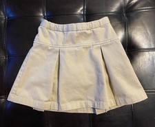 GAP Kids Khaki Pleated Skirt Skort Skirt
