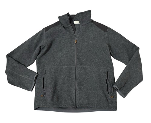 Fjallraven Full Zip Sten Gray Fleece Men’s Jacket XL