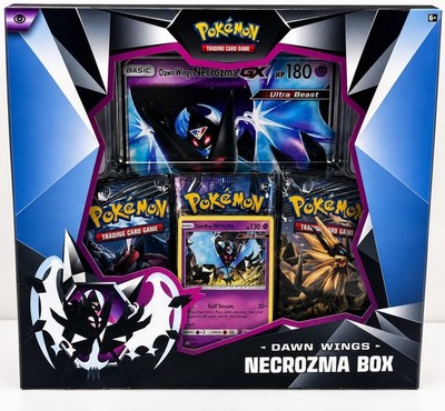 ポケモン黒いBOX Pokémon TCG: Dawn Wings and Dusk Mane Necrozma Boxes (New Factory