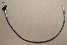 Camera Shutter Release Locking Black Braided Cable Japan 20" Vintage - Tested
