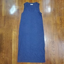 Madewell Jersey Tank Dress Women’s Small Blue Sleeveless Scoop Neck C7264