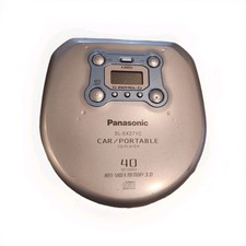 Panasonic SL-SX271C Car/Portable CD Player w/ 40sec Anti-Shock- Tested Working