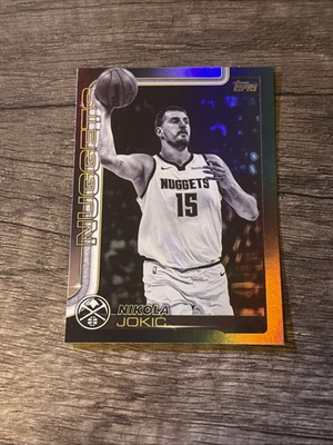 #ad 2025 26 Topps Flagship Nikola Jokic #101 Blackout Black Friday Exclusive Nuggets $1.74