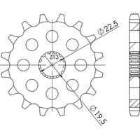 Ritzel P530 - Z15 (DIS.22403) Suzuki 400 GSX F 81/83