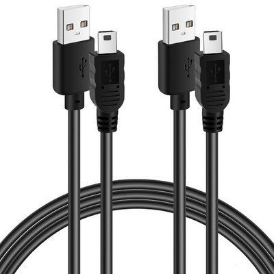 Mini USB 2.0 High Speed Kabel(1 Meter,2er-Pack),USB A Stecker auf Mini USB