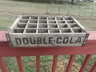 Vintage Double-Cola 24 Slot Wooden Crate