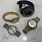 Lot of 4 Vintage Mens Womens Wristwatches ESQ Seiko Casio Armitron
