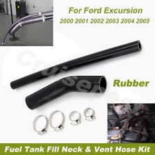 US For 2000-2005 Ford Excursion Gas Diesel Fuel Tank Fill Neck & Vent Hose Kit