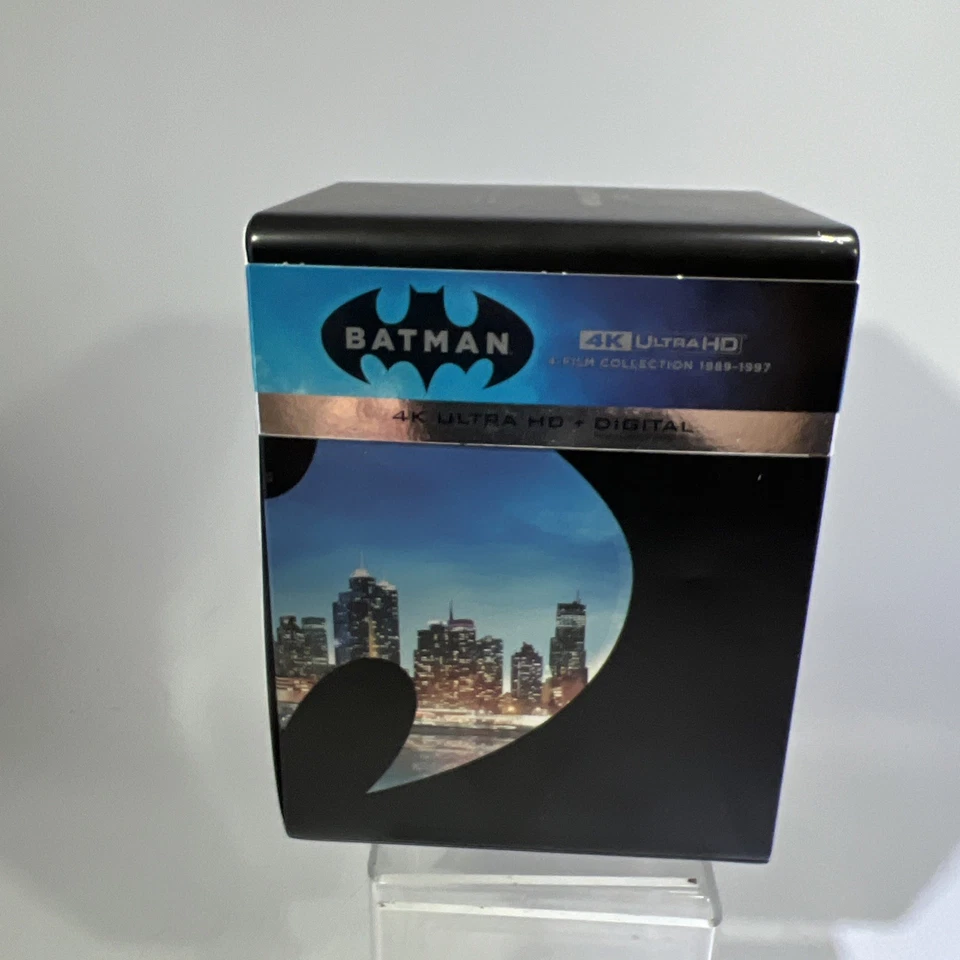 Batman 4K UltraHD 4-Film SteelBook Collection UHD Ultra HD Blu-Ray 1989-1997 #ML Foto 4 de 4