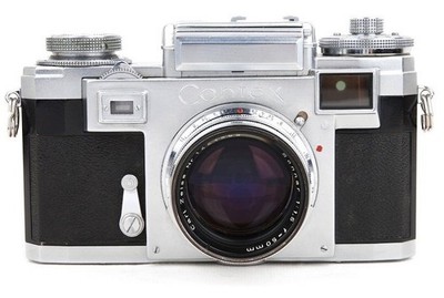 Zeiss Ikon Contax III Silver Camera + Sonnar 50mm f1.5 Lens Used