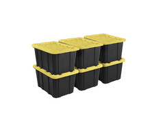 Sterilite 27 Gallon Large Storage Bin w/ Snap...