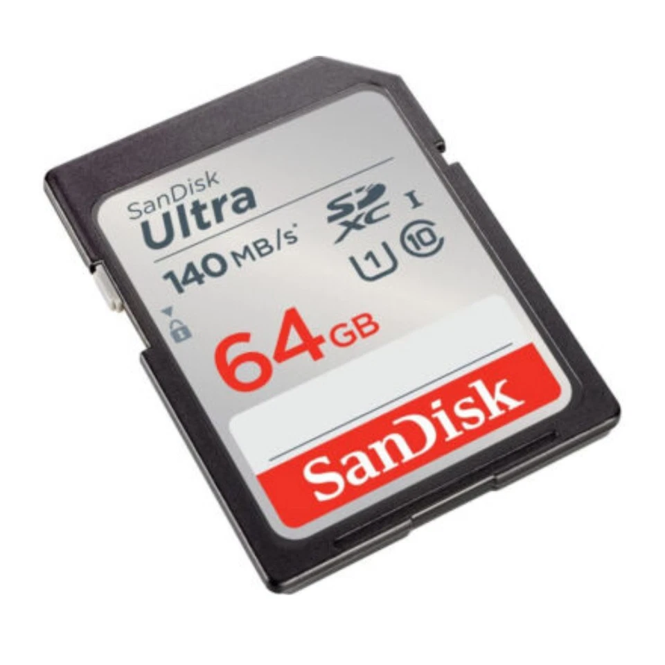SanDisk 64GB 140 MBs SDXC Memory Card 5 pack All In One Card Reader FAST - Image 4 of 4