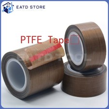 High-Temp 662  Adhesive PTFE Teflon Fiberglass Tape 6.5" 165mm x33ft 180um