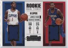 2017 Contenders Rookie Ticket Dual Swatches Sindarius Thornwell Jawun Evans 0it8
