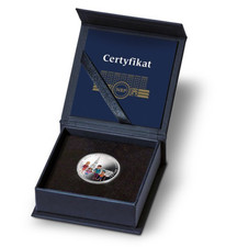 Poland 10 Zlotych 2025  UNC Silver Jasna Gora with box and certification