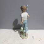 Lladro Figurine 7522 "Courage" Special Olympics Boy With Torch — photo 5