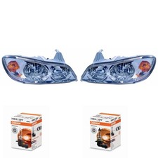 Halogen Scheinwerfer Set HB4/HB3 für Nissan Maxima/Maxima QX V inkl. Lampen