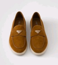 PRADA Suede Loafers & Slip Ons Casual Shoes for Men for sale  display picture 1