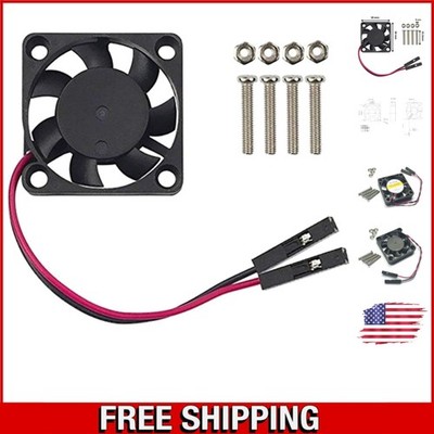 High-Speed Brushless DC Cooling Fan for Raspberry Pi 4 & 3 Models - 30x30x7mm