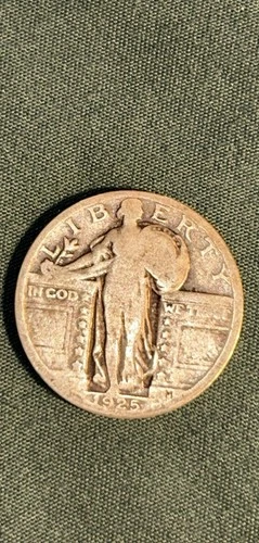 1925 And 1927 Standing Liberty Quarter