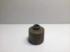 Antique Penny Ink Stoneware Inkwell.