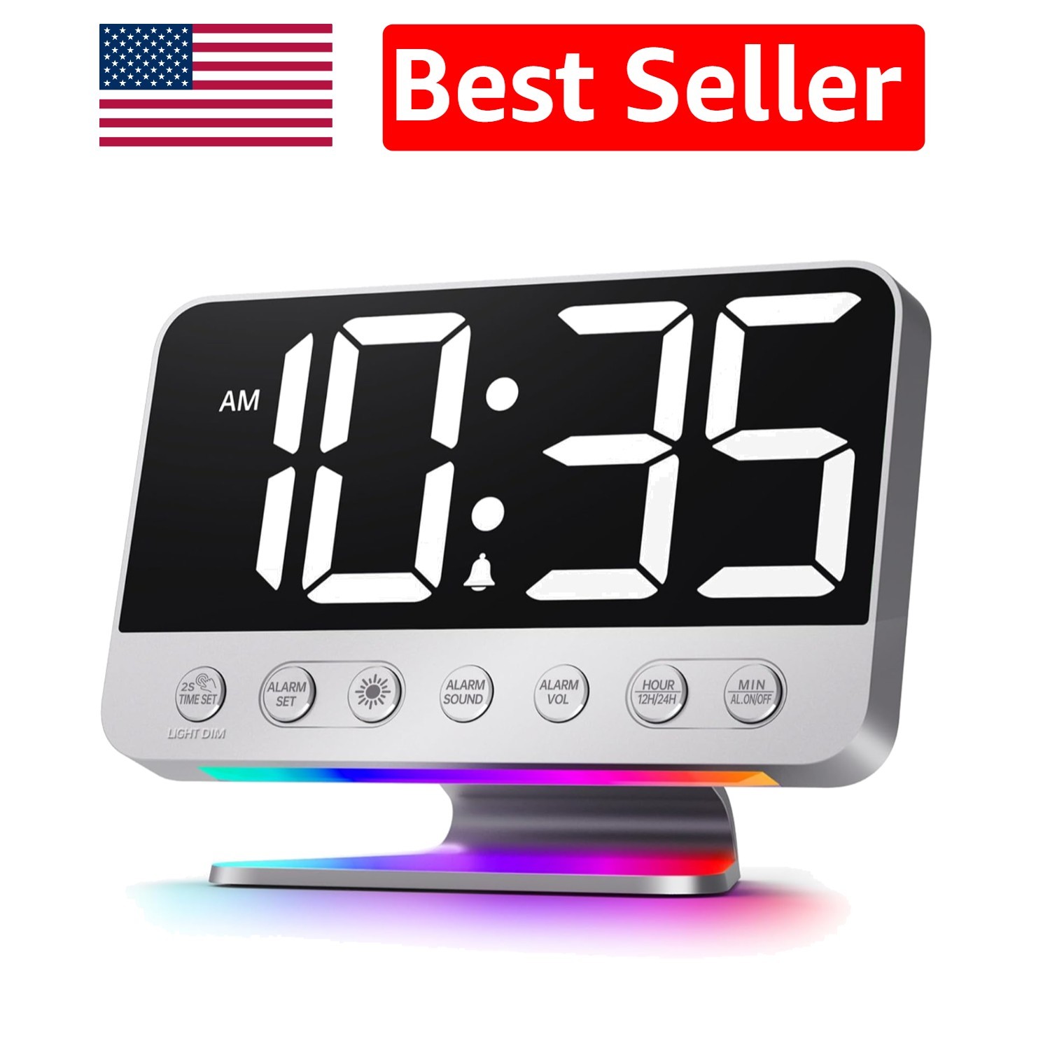 - 5 Sounds, Usb Charging & Ambiance Night Light