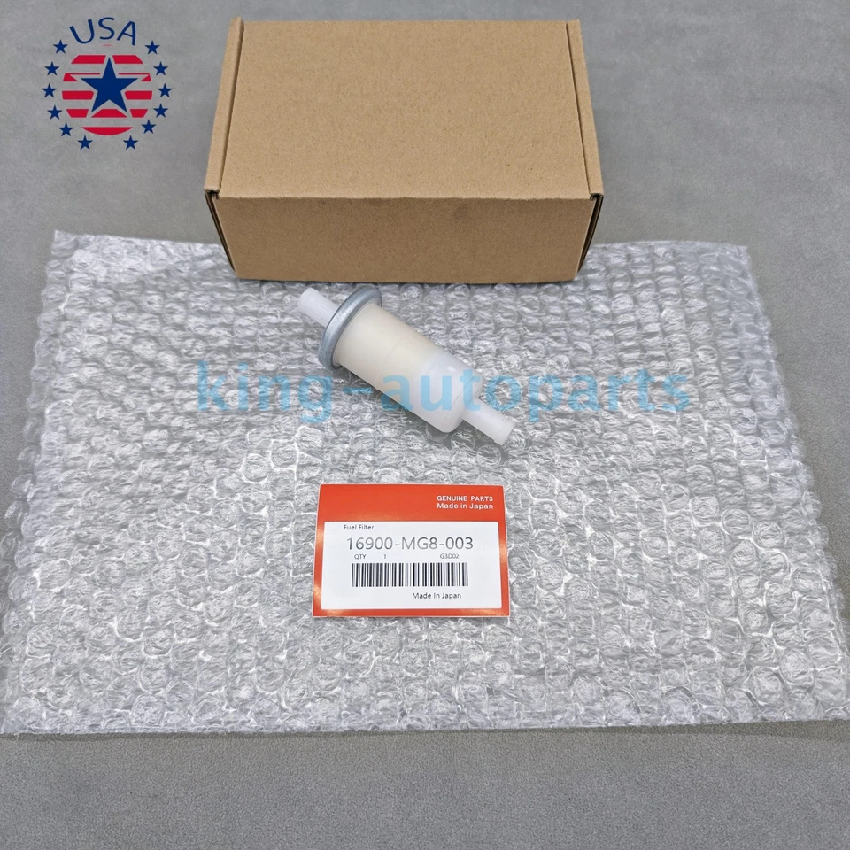 New 2x Fuel Filter For Honda Shadow ACE Aero Spirit 750 1100 Motorcycle Series Foto 4 de 4