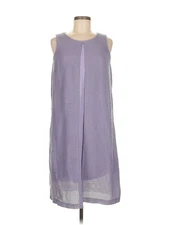H By Halston Women Purple Casual Dress 4