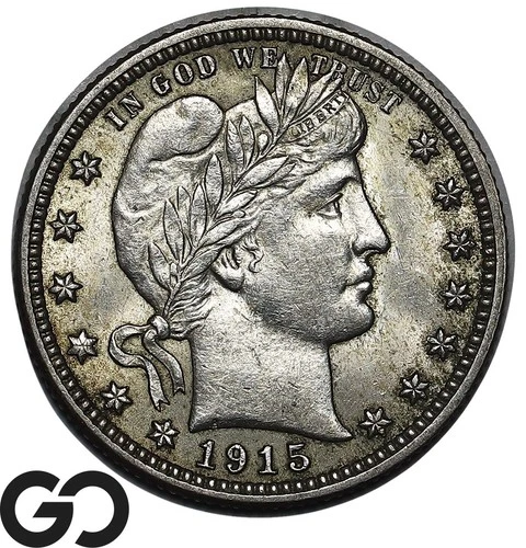 1915-D Barber Quarter, Choice Uncirculated++