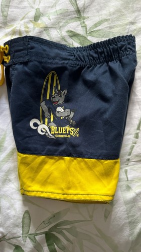 North Queensland Cowboys Kids Baby Jumpsuit and Shorts Bundle Sz 00 Bluey Boots - Picture 6 of 7