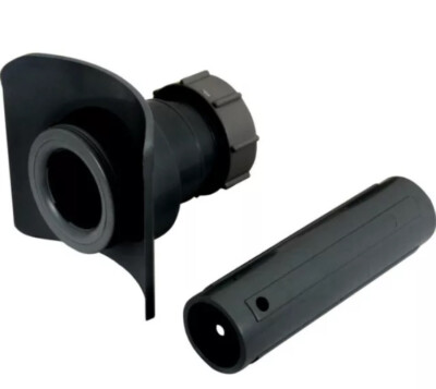 Mechanical Soil Pipe Boss Connector 2'' Black *new*