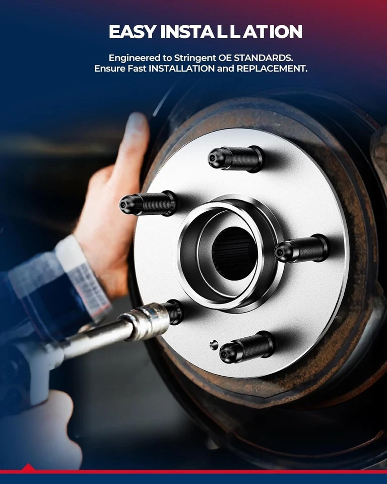 Pair Wheel Bearings & Hubs For Chevrolet Uplander 2006-2008 Pontiac Montana 2006 - Image 3 of 4