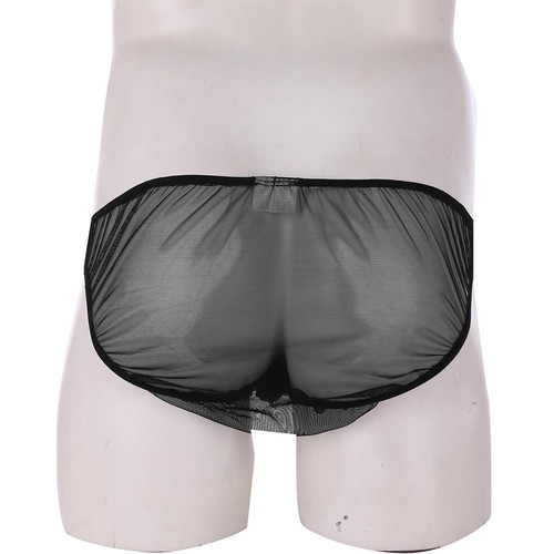 US Mens Sissy Pouch Underwear Satin Panties Thong G-string Bikini Briefs Tangas - Picture 14 of 135
